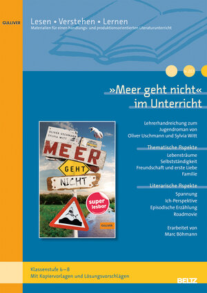 Buchcover »Meer geht nicht« im Unterricht | Marc Böhmann | EAN 9783407720023 | ISBN 3-407-72002-5 | ISBN 978-3-407-72002-3