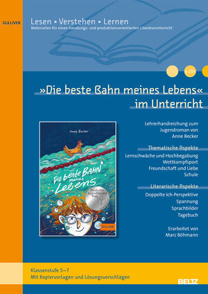 Buchcover »Die beste Bahn meines Lebens« im Unterricht | Marc Böhmann | EAN 9783407720030 | ISBN 3-407-72003-3 | ISBN 978-3-407-72003-0