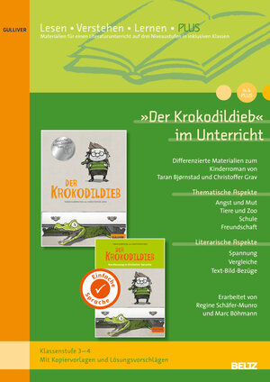 Buchcover »Der Krokodildieb« im Unterricht PLUS  | EAN 9783407720184 | ISBN 3-407-72018-1 | ISBN 978-3-407-72018-4