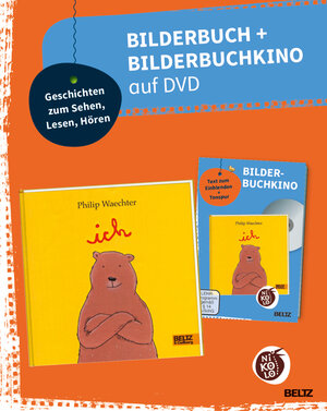 Buchcover Bilderbuch + Bilderbuchkino auf DVD: »ich« | Philip Waechter | EAN 9783407727336 | ISBN 3-407-72733-X | ISBN 978-3-407-72733-6