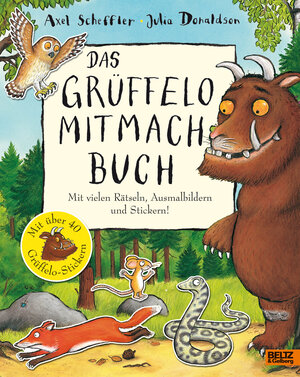 Buchcover Das Grüffelo-Mitmachbuch | Axel Scheffler | EAN 9783407793775 | ISBN 3-407-79377-4 | ISBN 978-3-407-79377-5