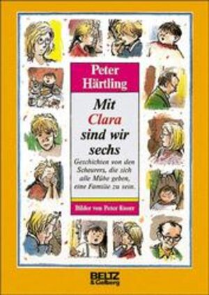 Buchcover Mit Clara sind wir sechs | Peter Härtling | EAN 9783407800817 | ISBN 3-407-80081-9 | ISBN 978-3-407-80081-7