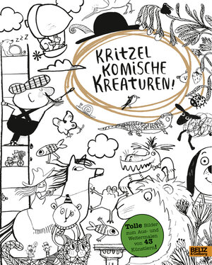Buchcover Kritzel komische Kreaturen!  | EAN 9783407821027 | ISBN 3-407-82102-6 | ISBN 978-3-407-82102-7
