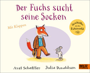 Buchcover Der Fuchs sucht seine Socken  | EAN 9783407822048 | ISBN 3-407-82204-9 | ISBN 978-3-407-82204-8