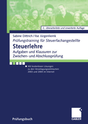 Buchcover Steuerlehre | Sabine Dittrich | EAN 9783409217576 | ISBN 3-409-21757-6 | ISBN 978-3-409-21757-6