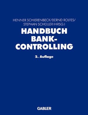 Buchcover Handbuch Bankcontrolling  | EAN 9783409241991 | ISBN 3-409-24199-X | ISBN 978-3-409-24199-1