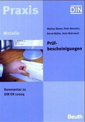 Buchcover Prüfbescheinigungen | Markus Blome | EAN 9783410159056 | ISBN 3-410-15905-3 | ISBN 978-3-410-15905-6