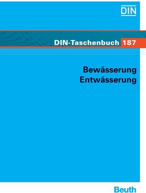 Buchcover Bewässerung, Entwässerung | EAN 9783410164616 | ISBN 3-410-16461-8 | ISBN 978-3-410-16461-6