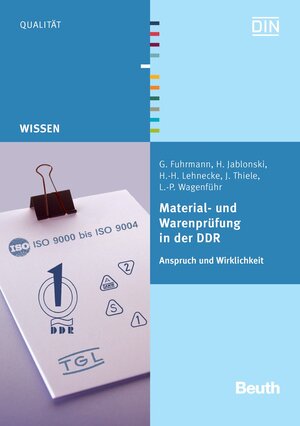 Buchcover Material- und Warenprüfung in der DDR | G. Fuhrmann | EAN 9783410177487 | ISBN 3-410-17748-5 | ISBN 978-3-410-17748-7