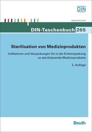 Buchcover Sterilisation von Medizinprodukten  | EAN 9783410178606 | ISBN 3-410-17860-0 | ISBN 978-3-410-17860-6