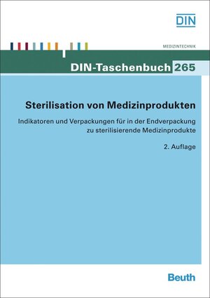 Buchcover Sterilisation von Medizinprodukten | EAN 9783410178613 | ISBN 3-410-17861-9 | ISBN 978-3-410-17861-3