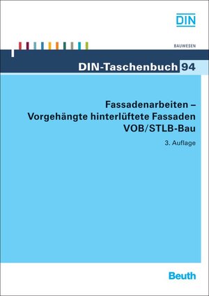 Buchcover Fassadenarbeiten  | EAN 9783410212157 | ISBN 3-410-21215-9 | ISBN 978-3-410-21215-7