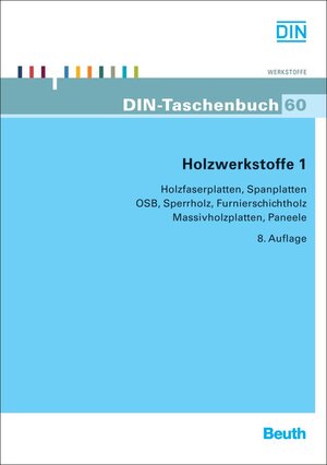 Buchcover Holzwerkstoffe 1 | EAN 9783410221784 | ISBN 3-410-22178-6 | ISBN 978-3-410-22178-4