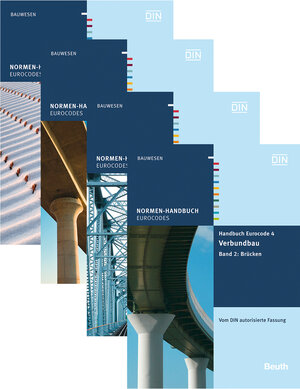 Buchcover Handbücher Eurocode 1 bis 4: Brücken  | EAN 9783410241263 | ISBN 3-410-24126-4 | ISBN 978-3-410-24126-3
