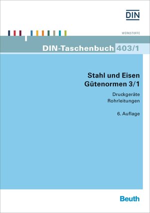 Buchcover Stahl und Eisen - Gütenormen 3/1 - Buch mit E-Book  | EAN 9783410247715 | ISBN 3-410-24771-8 | ISBN 978-3-410-24771-5