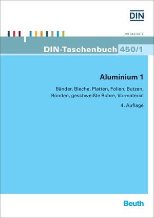 Buchcover Aluminium 1  | EAN 9783410250548 | ISBN 3-410-25054-9 | ISBN 978-3-410-25054-8
