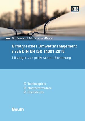 Buchcover Erfolgreiches Umweltmanagement nach DIN EN ISO 14001:2015 | Ortrun Janson-Mundel | EAN 9783410252108 | ISBN 3-410-25210-X | ISBN 978-3-410-25210-8