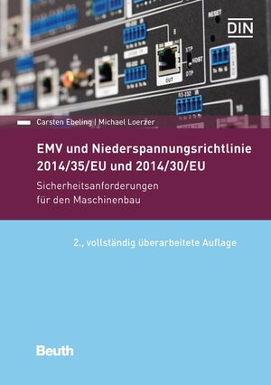 Buchcover EMV und Niederspannungsrichtlinie 2014/30/EU und 2014/35/EU | Carsten Ebeling | EAN 9783410252283 | ISBN 3-410-25228-2 | ISBN 978-3-410-25228-3