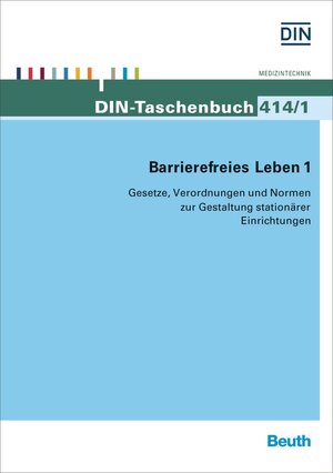 Buchcover Barrierefreies Leben 1  | EAN 9783410258025 | ISBN 3-410-25802-7 | ISBN 978-3-410-25802-5