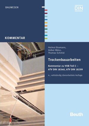 Buchcover Trockenbauarbeiten | Helmut Bramann | EAN 9783410259183 | ISBN 3-410-25918-X | ISBN 978-3-410-25918-3