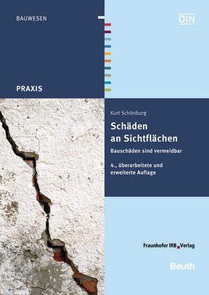Buchcover Schäden an Sichtflächen | Kurt Schönburg | EAN 9783410259749 | ISBN 3-410-25974-0 | ISBN 978-3-410-25974-9