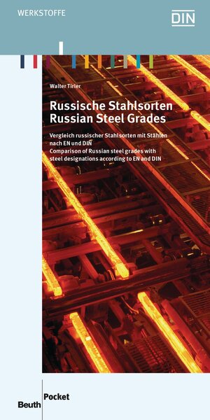 Buchcover Russische Stahlsorten | Walter Tirler | EAN 9783410260455 | ISBN 3-410-26045-5 | ISBN 978-3-410-26045-5