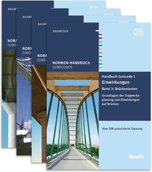 Buchcover Handbücher Eurocode 1 bis 4: Brücken  | EAN 9783410261957 | ISBN 3-410-26195-8 | ISBN 978-3-410-26195-7