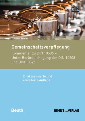 Buchcover Gemeinschaftsverpflegung | Thomas Reiche | EAN 9783410263555 | ISBN 3-410-26355-1 | ISBN 978-3-410-26355-5
