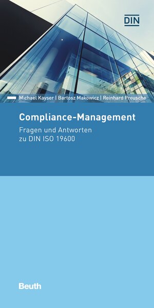 Buchcover Compliance-Management | Michael Kayser | EAN 9783410263975 | ISBN 3-410-26397-7 | ISBN 978-3-410-26397-5