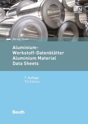 Buchcover Aluminium-Werkstoff-Datenblätter | Werner Hesse | EAN 9783410268758 | ISBN 3-410-26875-8 | ISBN 978-3-410-26875-8