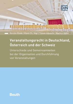 Buchcover Veranstaltungsrecht in Deutschland, Österreich und der Schweiz | Tilman Albrecht | EAN 9783410271918 | ISBN 3-410-27191-0 | ISBN 978-3-410-27191-8