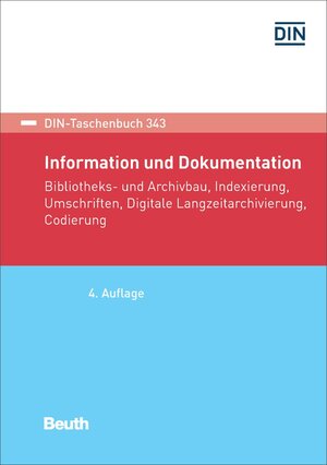 Buchcover Information und Dokumentation  | EAN 9783410280507 | ISBN 3-410-28050-2 | ISBN 978-3-410-28050-7