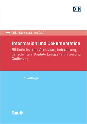 Buchcover Information und Dokumentation  | EAN 9783410280514 | ISBN 3-410-28051-0 | ISBN 978-3-410-28051-4