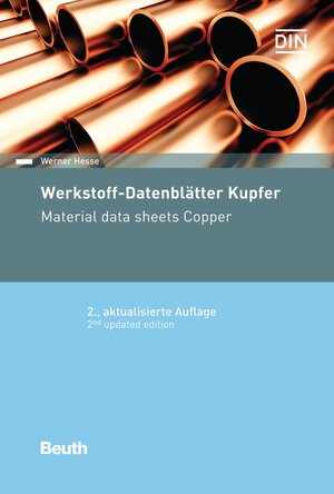Buchcover Werkstoff-Datenblätter Kupfer | Werner Hesse | EAN 9783410285052 | ISBN 3-410-28505-9 | ISBN 978-3-410-28505-2