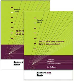 Buchcover Paket Geotechnik nach Eurocode | Hans-Georg Kempfert | EAN 9783410288435 | ISBN 3-410-28843-0 | ISBN 978-3-410-28843-5