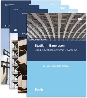 Buchcover Statik im Bauwesen komplett - 4 Bände | René Horschig | EAN 9783410289920 | ISBN 3-410-28992-5 | ISBN 978-3-410-28992-0