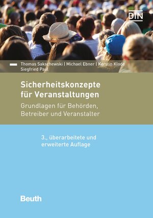 Buchcover Sicherheitskonzepte für Veranstaltungen | Michael Ebner | EAN 9783410291435 | ISBN 3-410-29143-1 | ISBN 978-3-410-29143-5