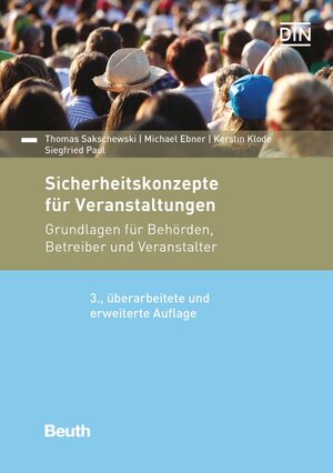 Buchcover Sicherheitskonzepte für Veranstaltungen - Buch mit E-Book | Michael Ebner | EAN 9783410291459 | ISBN 3-410-29145-8 | ISBN 978-3-410-29145-9