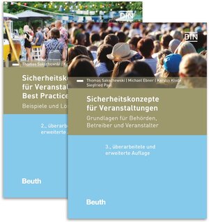 Buchcover Paket Sicherheitskonzepte für Veranstaltungen  | EAN 9783410295174 | ISBN 3-410-29517-8 | ISBN 978-3-410-29517-4