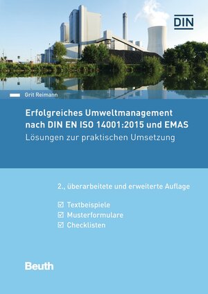 Buchcover Erfolgreiches Umweltmanagement nach DIN EN ISO 14001:2015 und EMAS | Grit Reimann | EAN 9783410296232 | ISBN 3-410-29623-9 | ISBN 978-3-410-29623-2