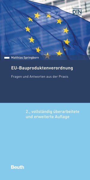 Buchcover EU-Bauproduktenverordnung - Buch mit E-Book | Matthias Springborn | EAN 9783410297161 | ISBN 3-410-29716-2 | ISBN 978-3-410-29716-1