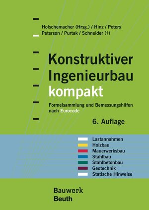 Buchcover Konstruktiver Ingenieurbau kompakt | Peter Hinz | EAN 9783410297383 | ISBN 3-410-29738-3 | ISBN 978-3-410-29738-3