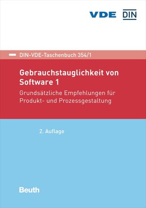 Buchcover Gebrauchstauglichkeit von Software 1  | EAN 9783410302346 | ISBN 3-410-30234-4 | ISBN 978-3-410-30234-6