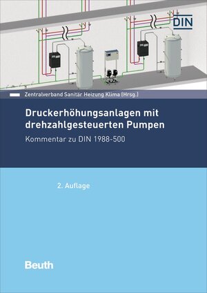 Buchcover Druckerhöhungsanlagen mit drehzahlgesteuerten Pumpen  | EAN 9783410308959 | ISBN 3-410-30895-4 | ISBN 978-3-410-30895-9