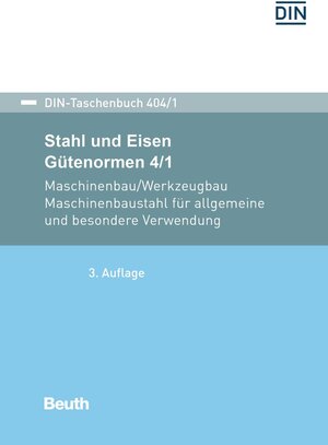 Buchcover Stahl und Eisen: Gütenormen 4/1  | EAN 9783410315780 | ISBN 3-410-31578-0 | ISBN 978-3-410-31578-0