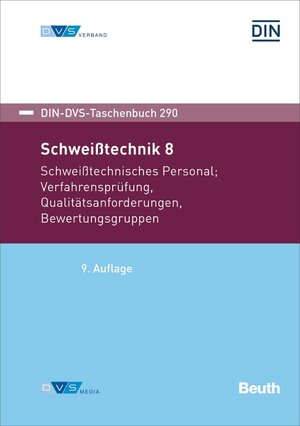 Buchcover Schweißtechnik 8  | EAN 9783410318538 | ISBN 3-410-31853-4 | ISBN 978-3-410-31853-8