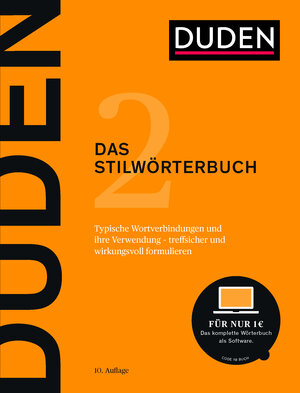 Buchcover Duden – Das Stilwörterbuch  | EAN 9783411040308 | ISBN 3-411-04030-0 | ISBN 978-3-411-04030-8