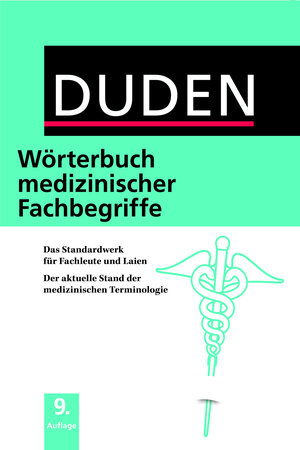 Buchcover Duden – Wörterbuch medizinischer Fachbegriffe  | EAN 9783411046195 | ISBN 3-411-04619-8 | ISBN 978-3-411-04619-5