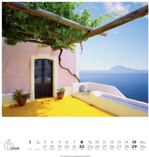 Buchcover Weingarten-Kalender Mediterrane Impressionen 2008  | EAN 9783411127313 | ISBN 3-411-12731-7 | ISBN 978-3-411-12731-3
