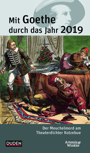 Buchcover Mit Goethe durch das Jahr 2019 | Jochen Klauß | EAN 9783411160563 | ISBN 3-411-16056-X | ISBN 978-3-411-16056-3